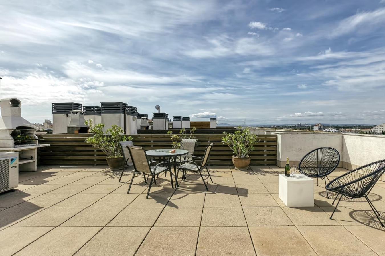 Atico Terraza Apartment Roses